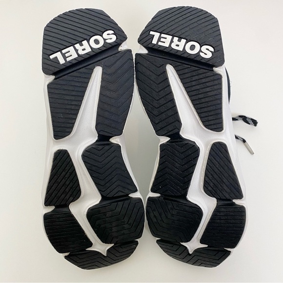 New! Sorel Kinetic RNEGD Conquest Winter Shoe Boot Black - Picture 9 of 9